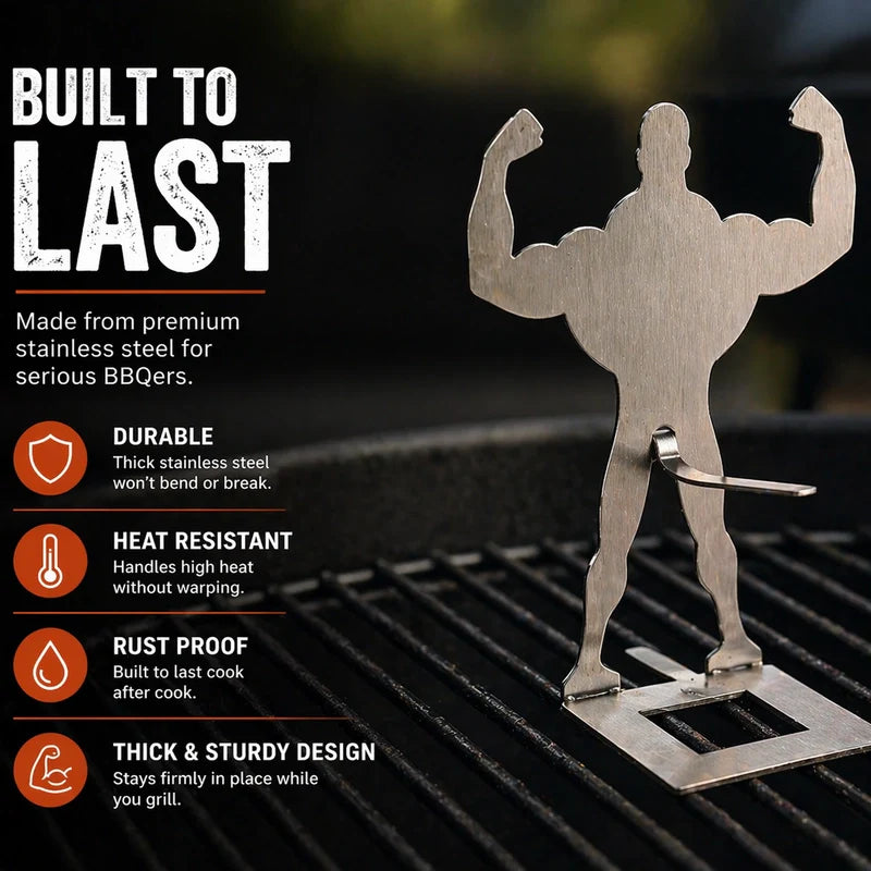 GrillBro™ BBQ Grill Holder