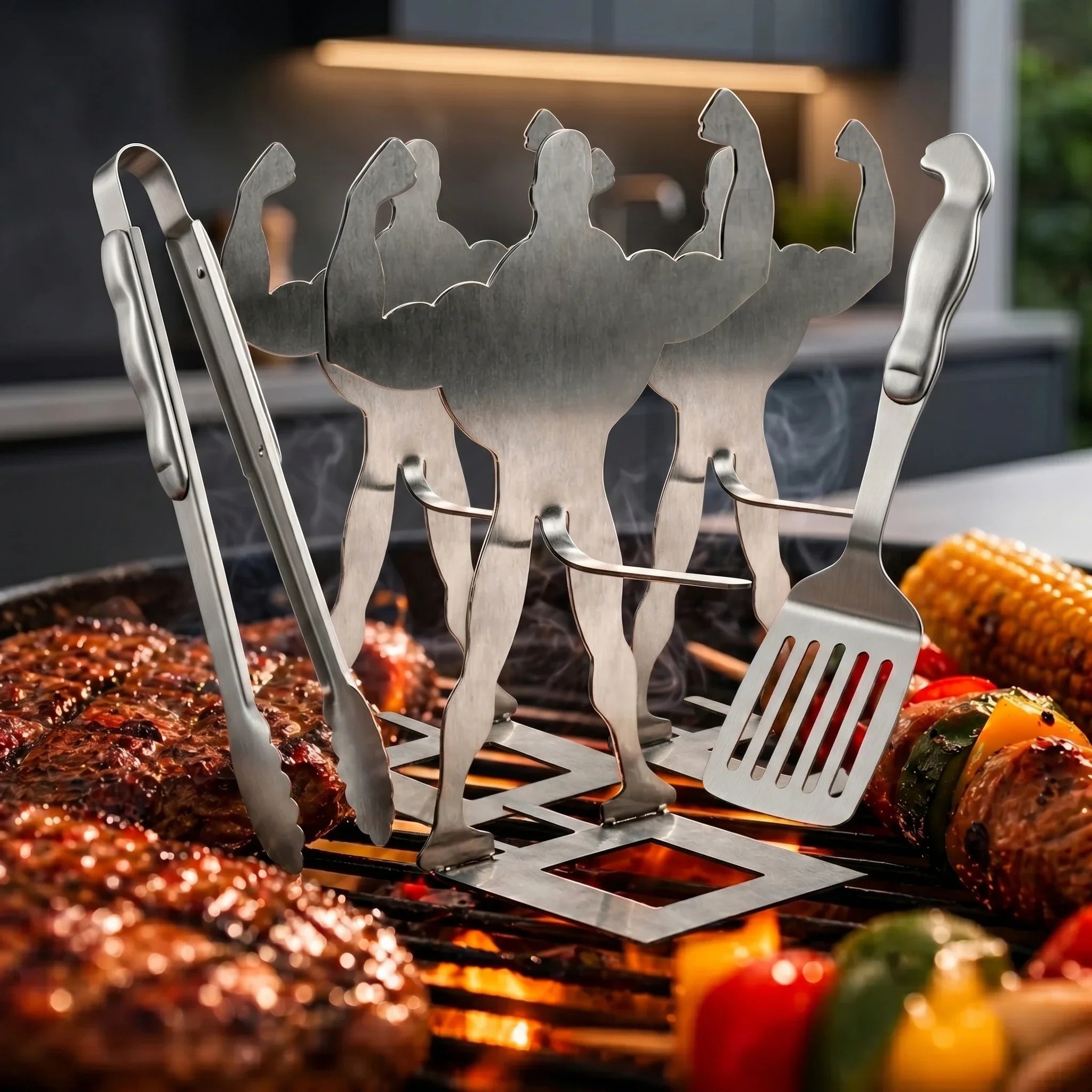 GrillBro™ BBQ Grill Holder